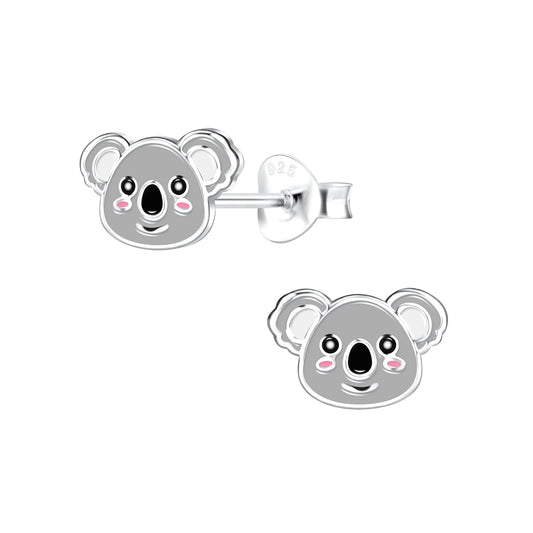 Kinder Ohrringe Koala aus 925 Silber