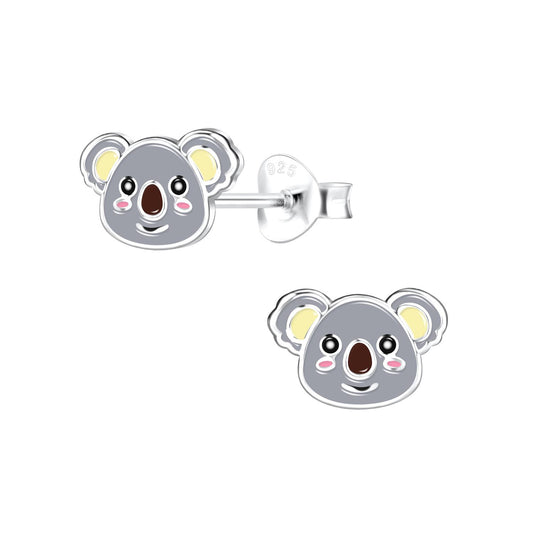 Kinder Ohrringe Koala aus 925 Silber