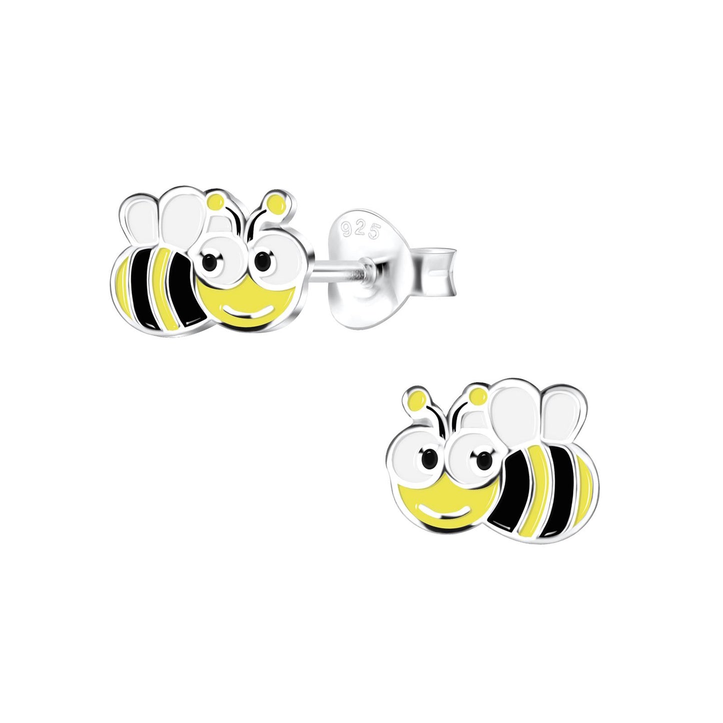 Kinder Ohrringe Bienen aus 925 Silber