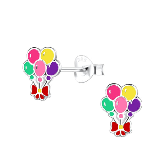 Kinder Ohrringe Ballon aus 925 Silber