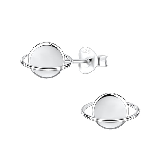 Kinder Ohrringe Saturn aus 925 Silber