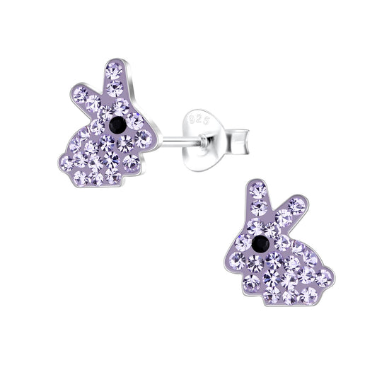 Kinder Ohrringe Kaninchen aus 925 Silber