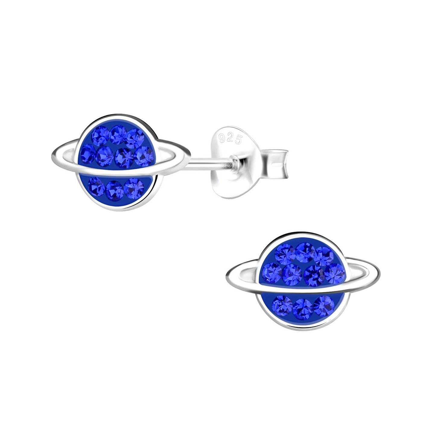 Kinder Ohrringe Saturn aus 925 Silber