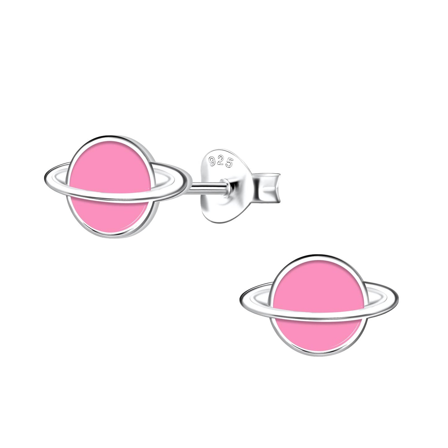 Kinder Ohrringe Saturn aus 925 Silber