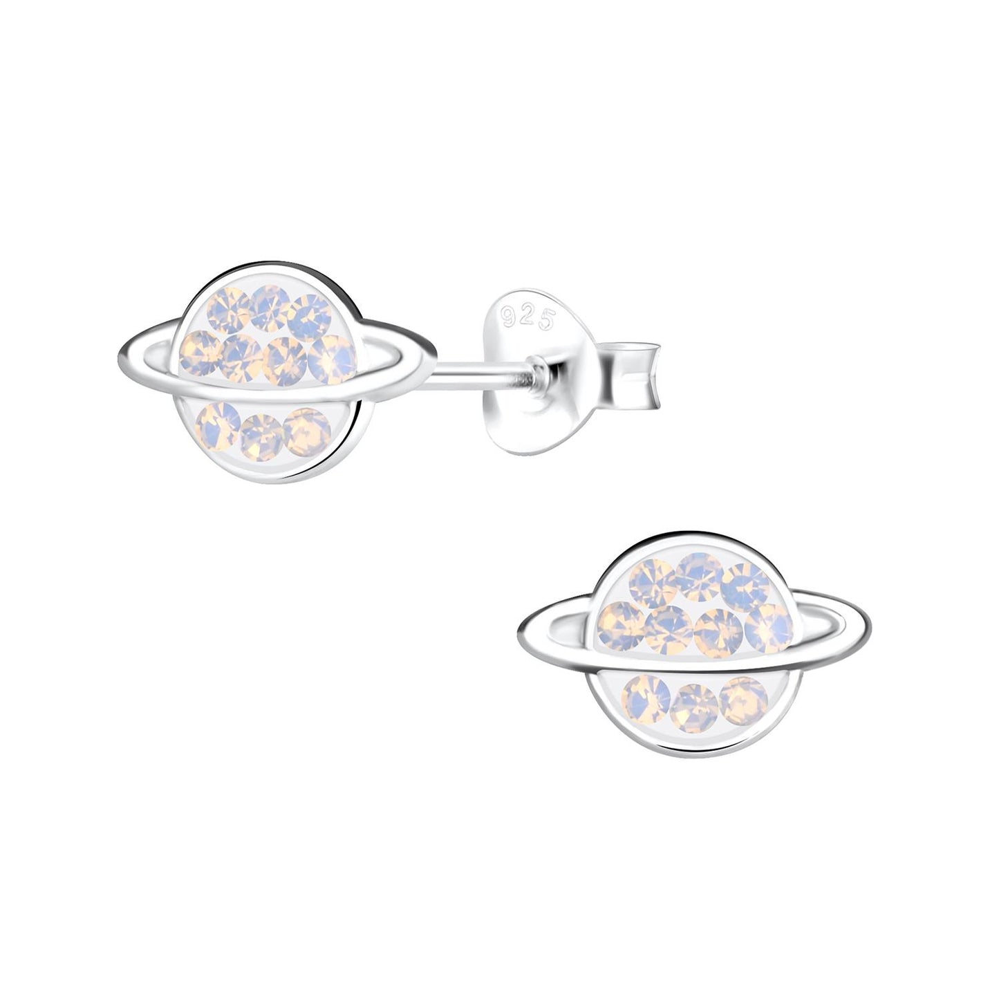Kinder Ohrringe Saturn aus 925 Silber