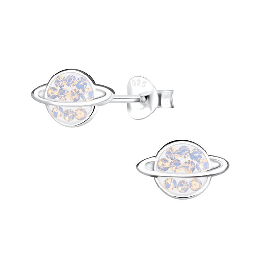 Kinder Ohrringe Saturn aus 925 Silber