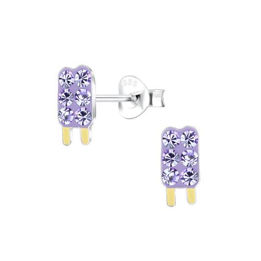 Children's Ice Cream Earrings made of 925 Silver