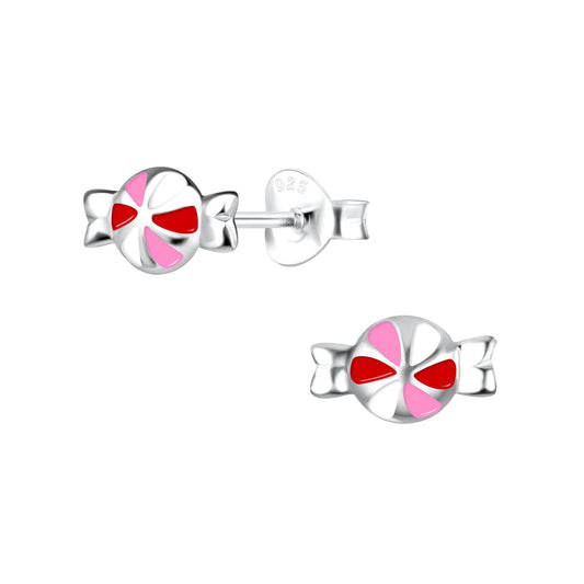 Kinder Ohrringe Bonbon aus 925 Silber