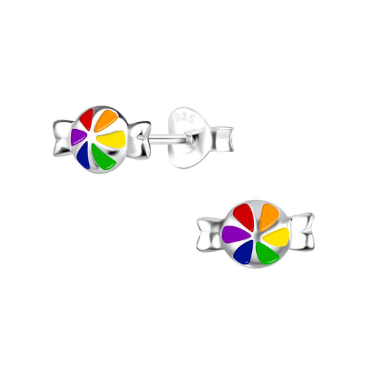 Kinder Ohrringe Bonbon aus 925 Silber