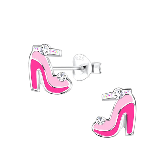 Kinder Ohrringe High Heels aus 925 Silber