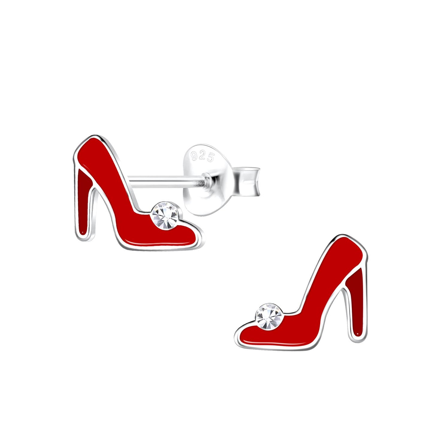 Kinder Ohrringe High Heels aus 925 Silber