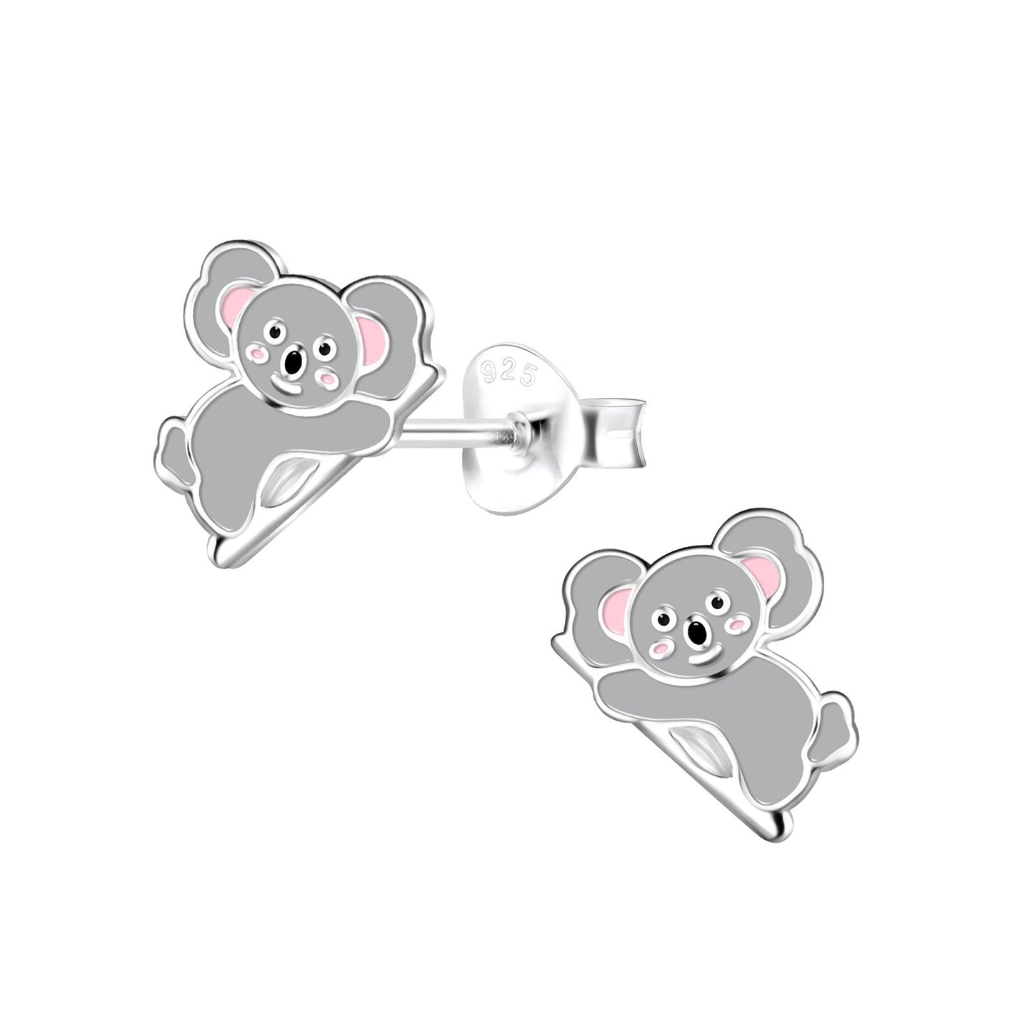 Kinder Ohrringe Koala aus 925 Silber