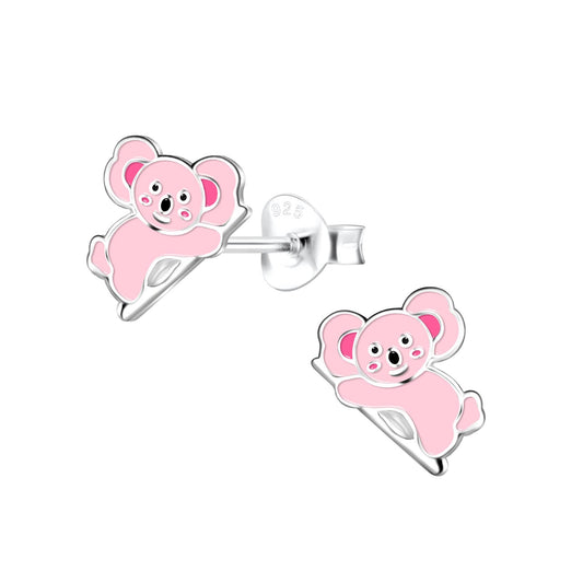 Kinder Ohrringe Koala aus 925 Silber