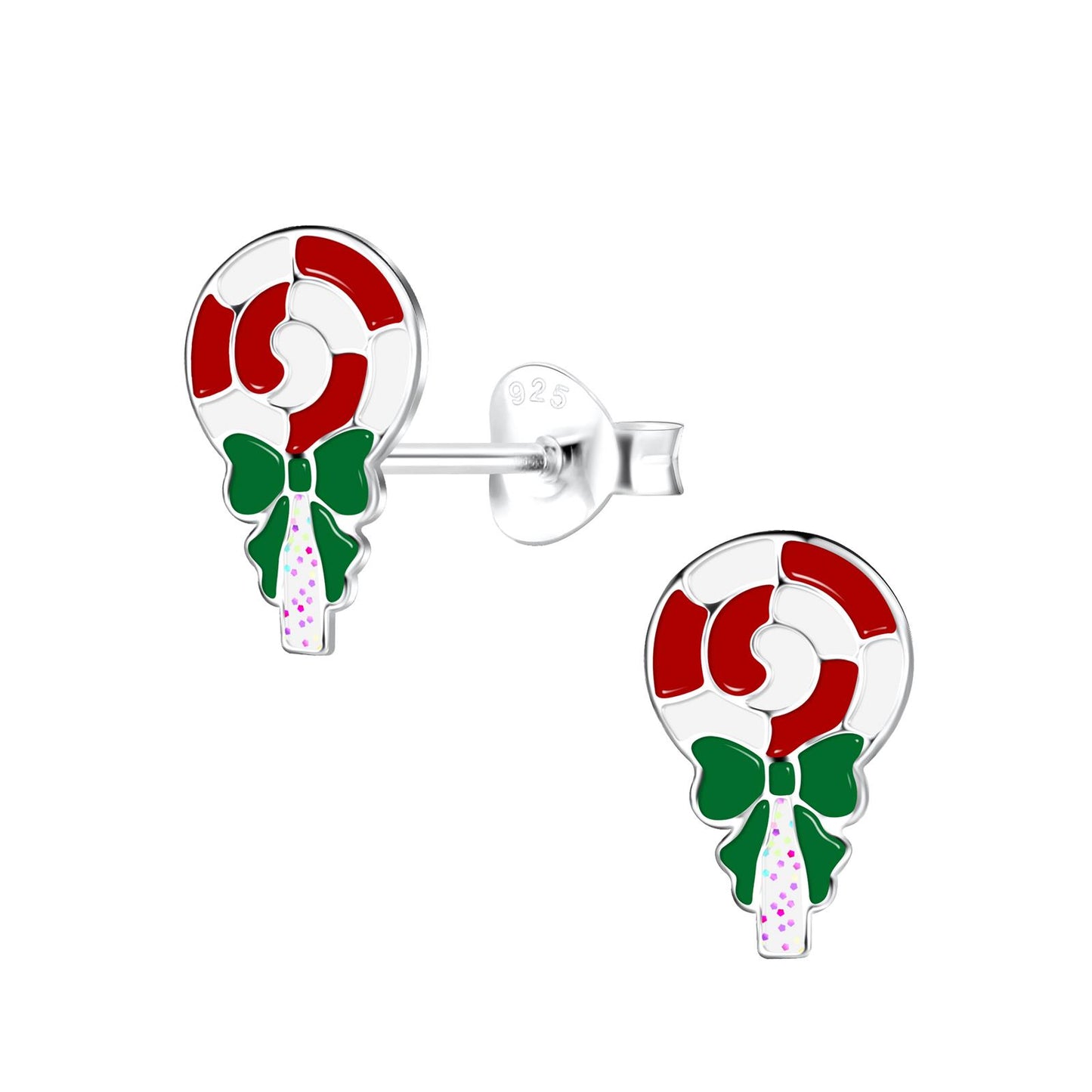 Kinder Ohrringe Lollipop aus 925 Silber