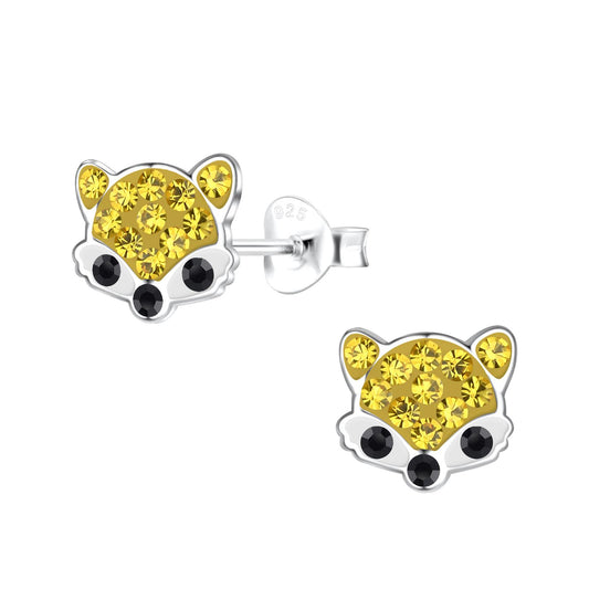 Kinder Ohrringe Fuchs aus 925 Silber