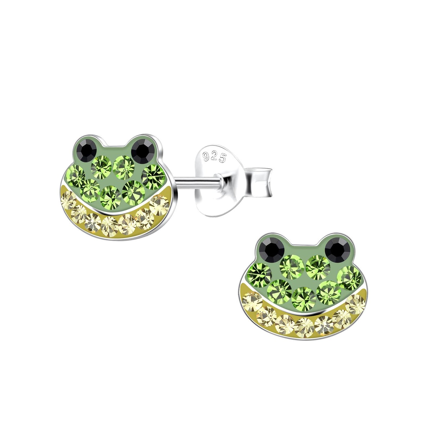 Kinder Ohrringe Frosch aus 925 Silber