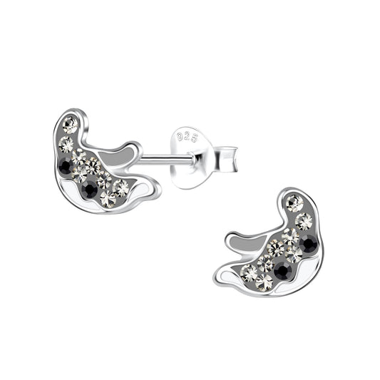 Kinder Ohrringe Stachelrochen aus 925 Silber