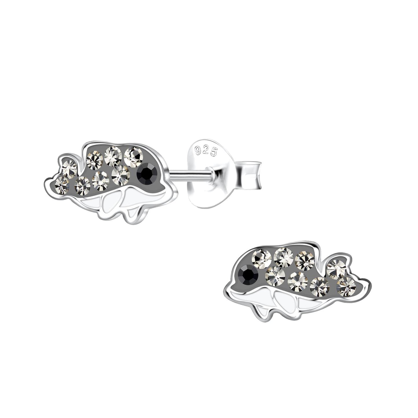 Kinder Ohrringe Delfin aus 925 Silber