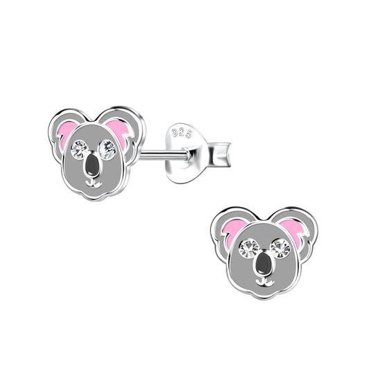 Kinder Ohrringe Koala aus 925 Silber