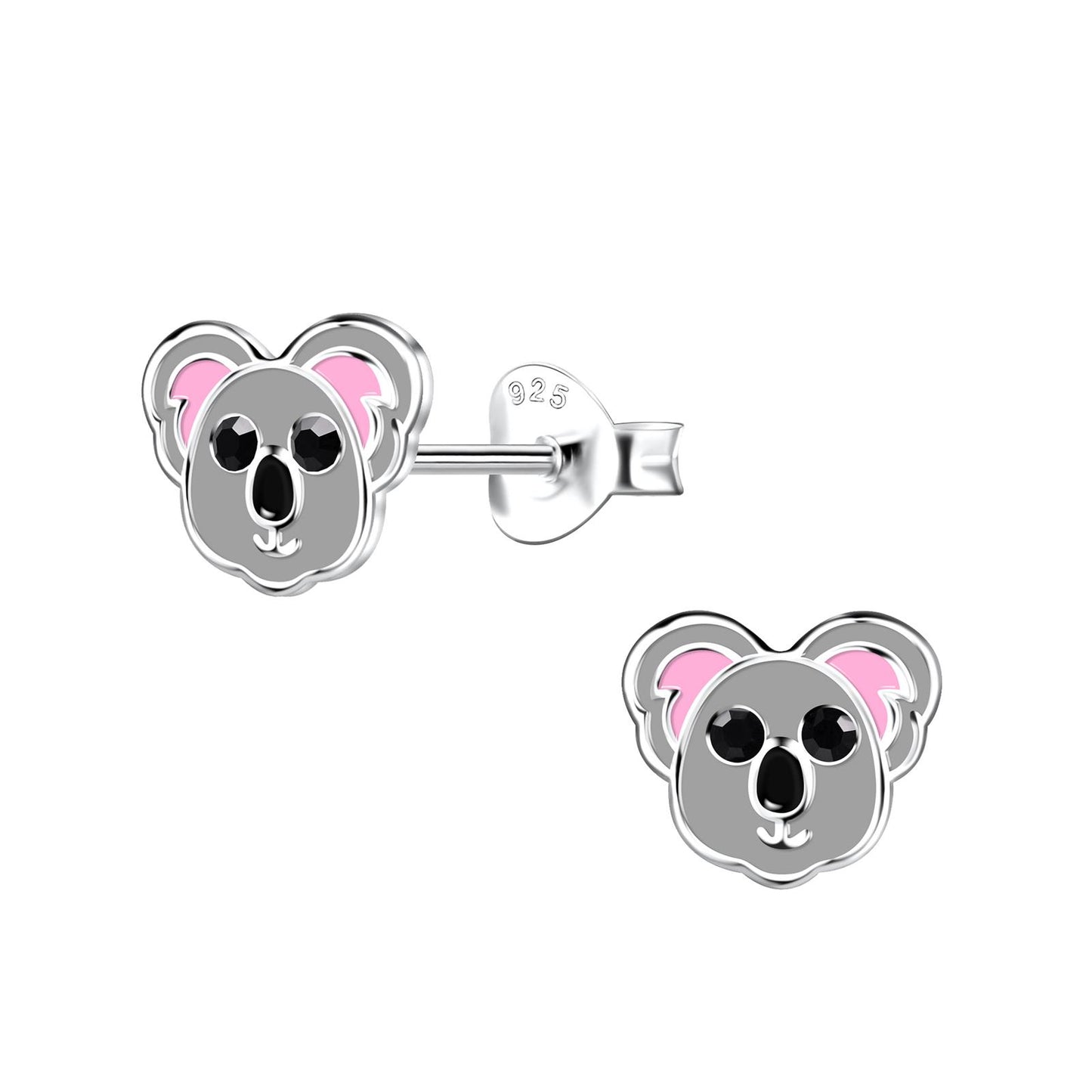 Kinder Ohrringe Koala aus 925 Silber
