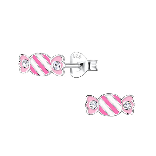 Kinder Ohrringe Bonbon aus 925 Silber