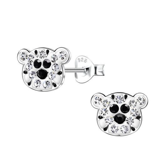 Kinder Ohrringe Tiger aus 925 Silber