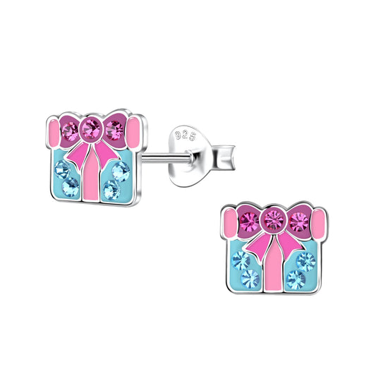 Kinderoorbellen, cadeau, gemaakt van 925 zilver.