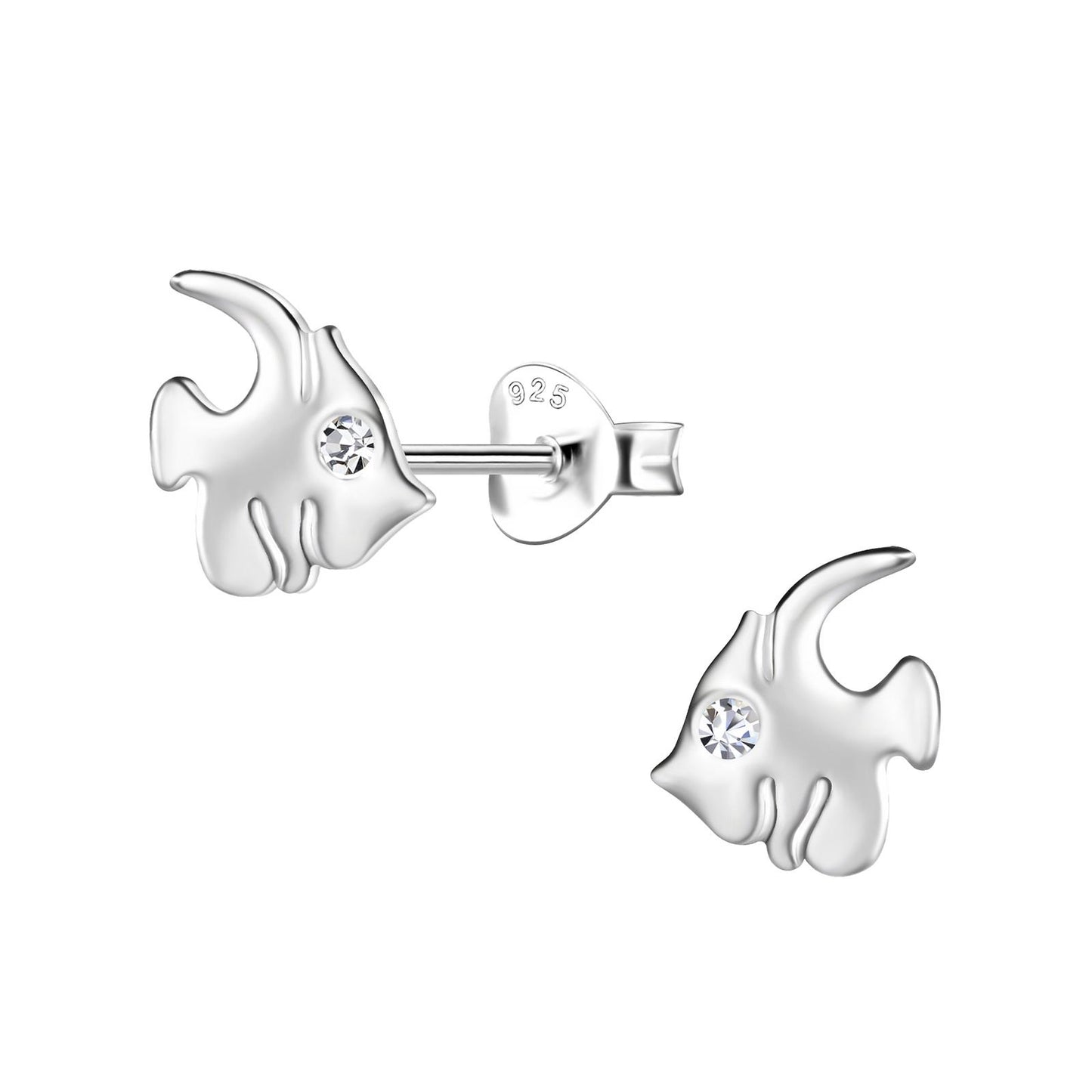 Kinder Ohrringe Fisch aus 925 Silber