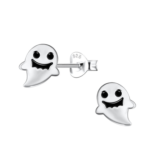 Children's ghost earrings made of 925 silver