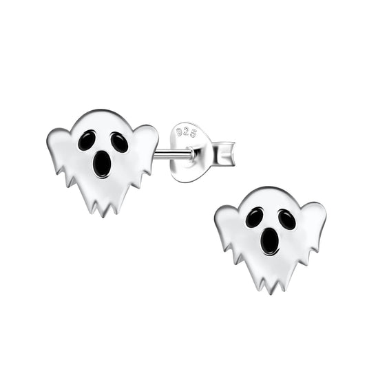 Children's ghost earrings made of 925 silver