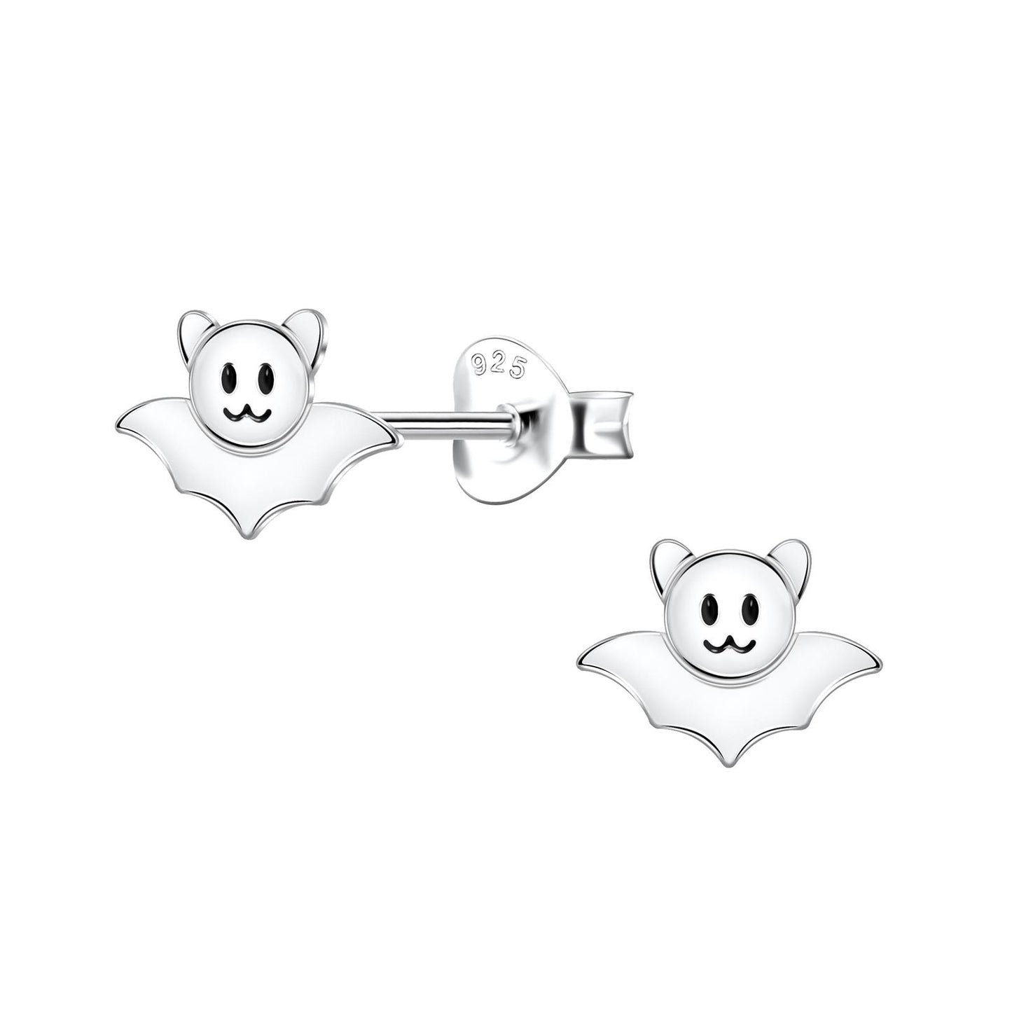 Kinder Ohrringe Fledermaus aus 925 Silber