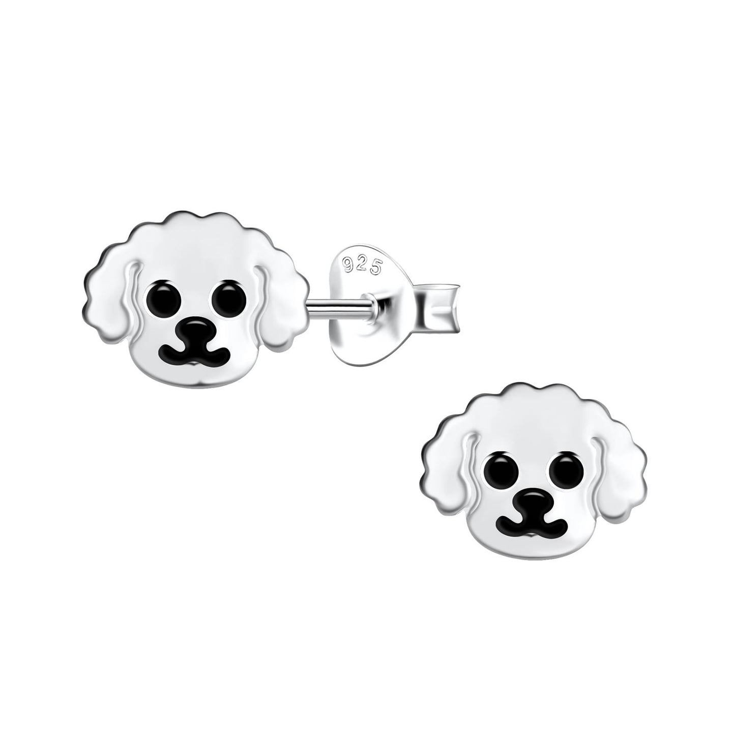 Kinder Ohrringe Hunde aus 925 Silber