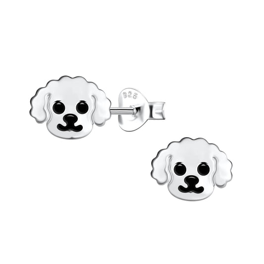 Kinder Ohrringe Hunde aus 925 Silber