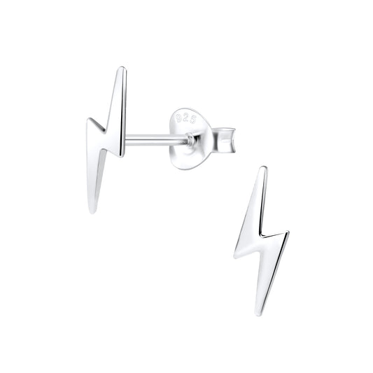 Kinder Ohrringe Blitz aus 925 Silber