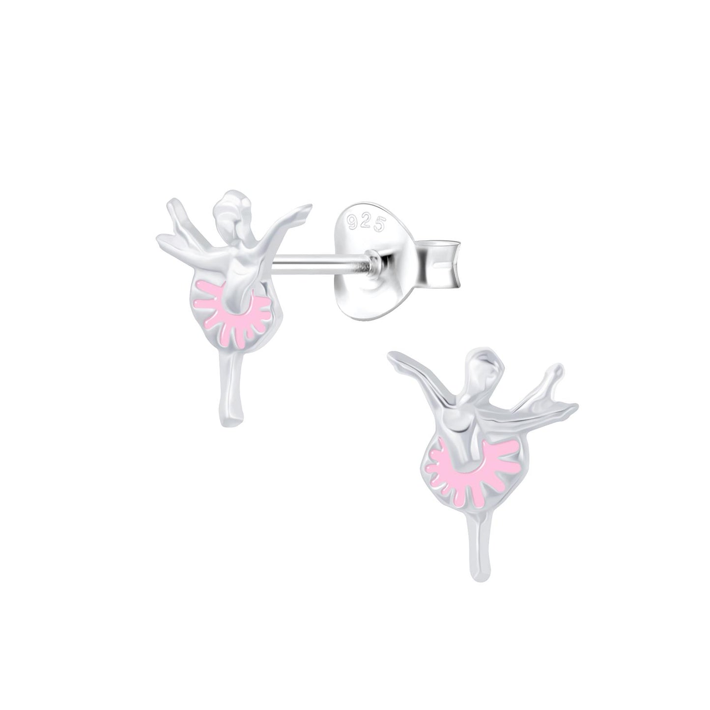 Kinder Ohrringe Ballerina aus 925 Silber