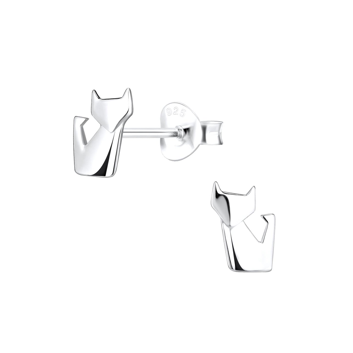 Kinder Ohrringe Fuchs aus 925 Silber