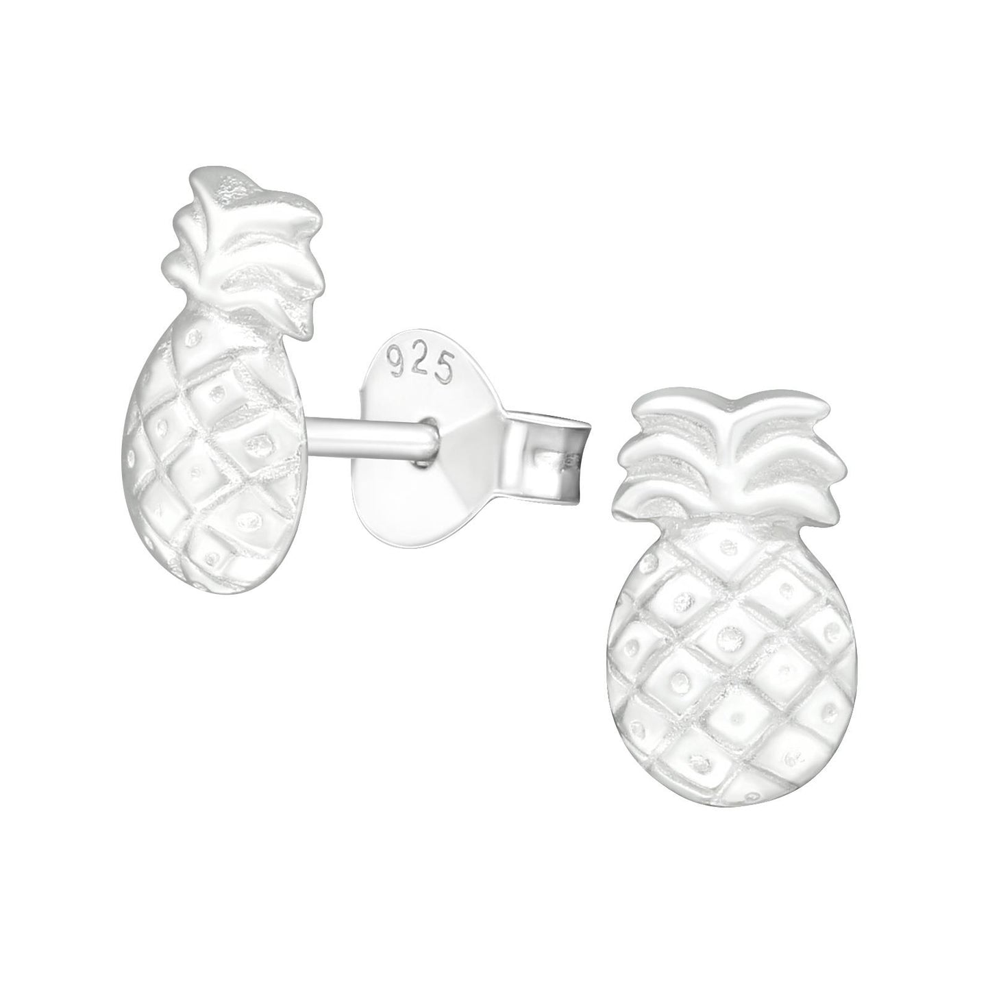 Kinder Ohrringe Ananas aus 925 Silber