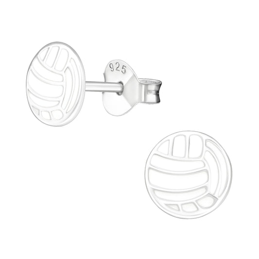 Kinder Ohrringe Ball aus 925 Silber