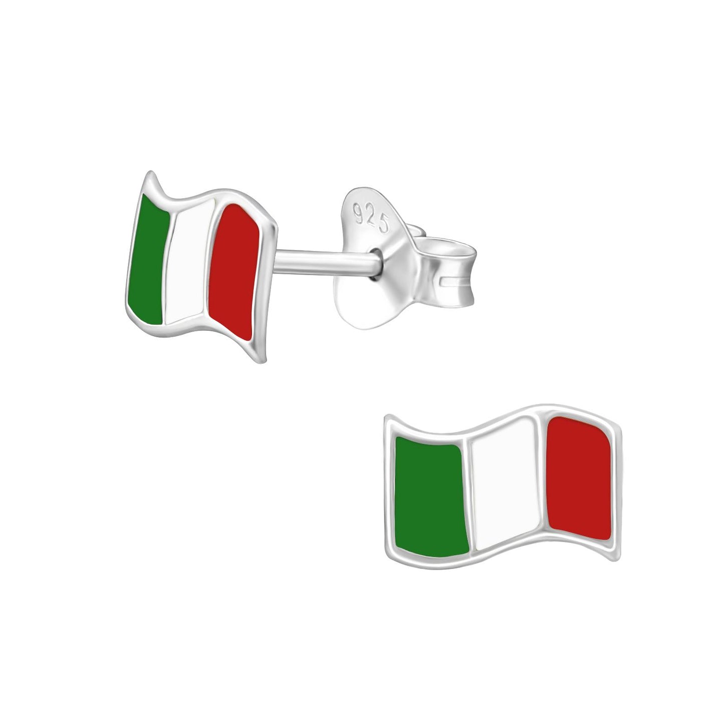 Kinder Ohrringe Italien aus 925 Silber
