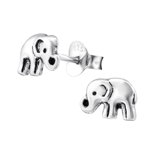 Kinder Ohrringe Elefant aus 925 Silber