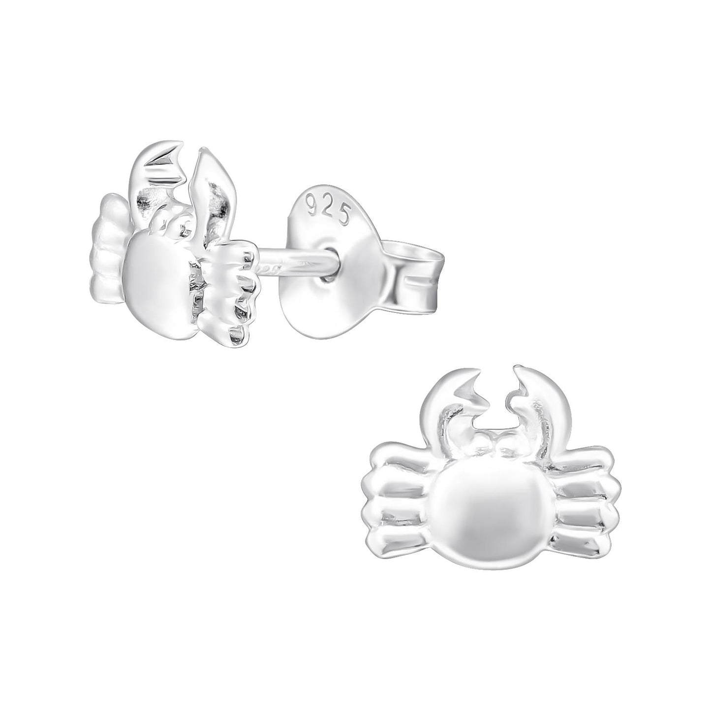 Kinder Ohrringe Krabbe aus 925 Silber