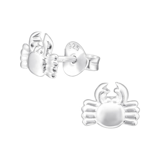 Kinder Ohrringe Krabbe aus 925 Silber