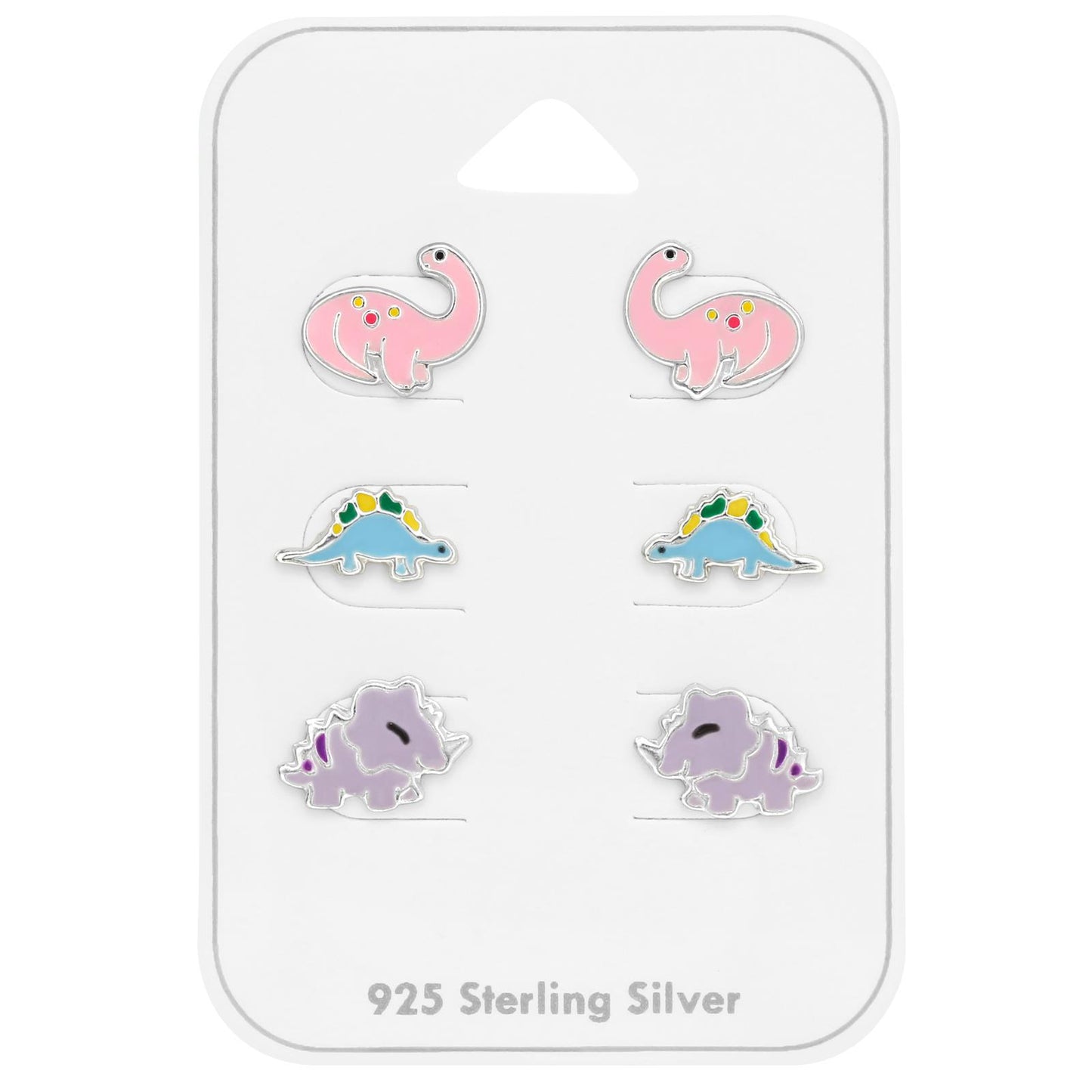 Kinder Schmuckset Dinosaurier aus 925 Silber