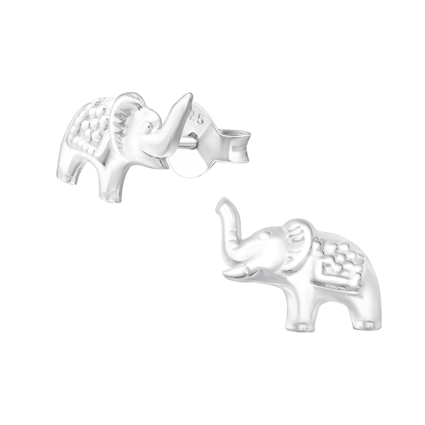 Kinder Ohrringe Elefant aus 925 Silber