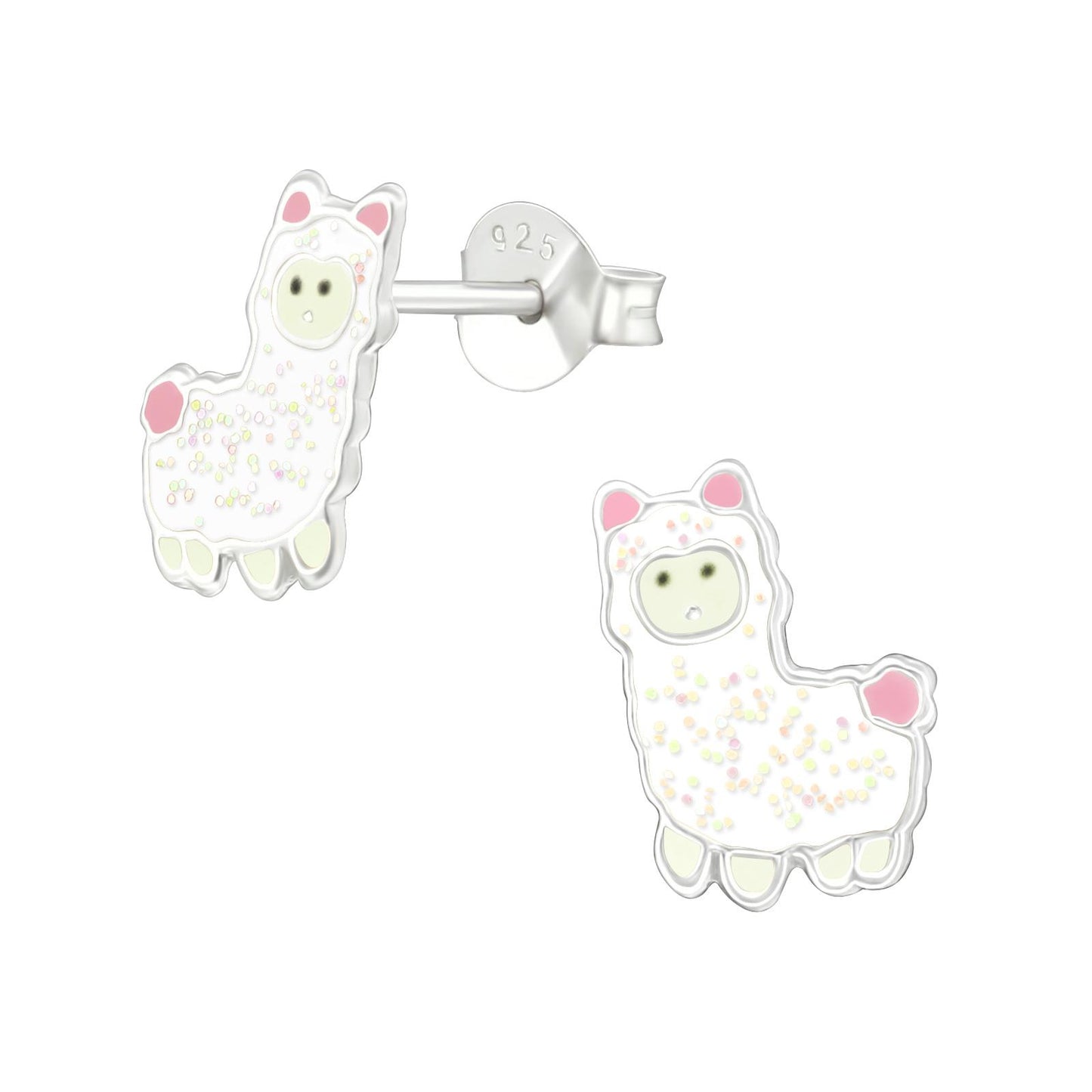 Kinder Ohrringe Alpaka aus 925 Silber