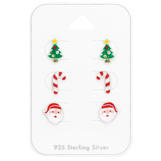 Kinder Schmuckset Weihnachten aus 925 Silber