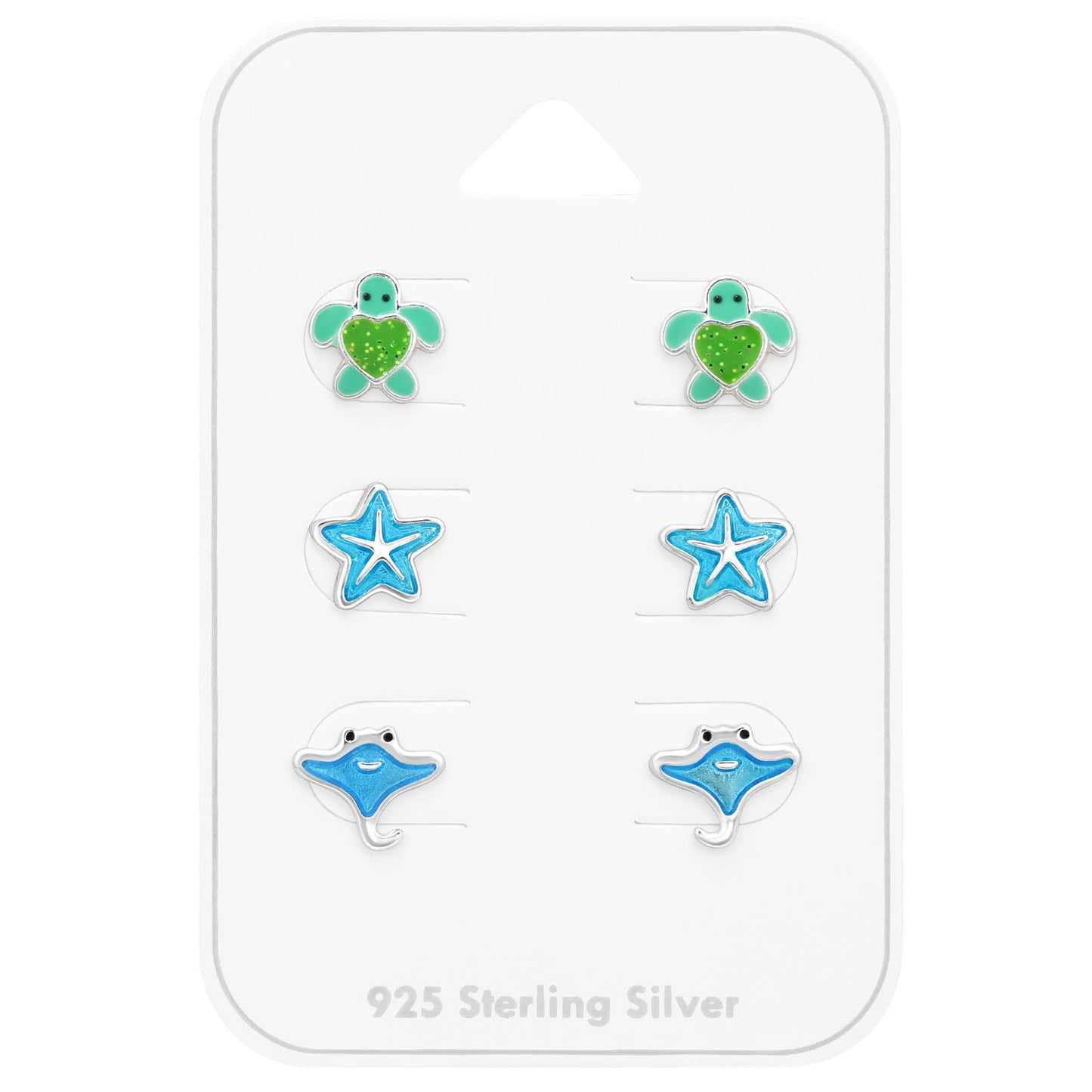 Kinder Schmuckset Meereswelt aus 925 Silber