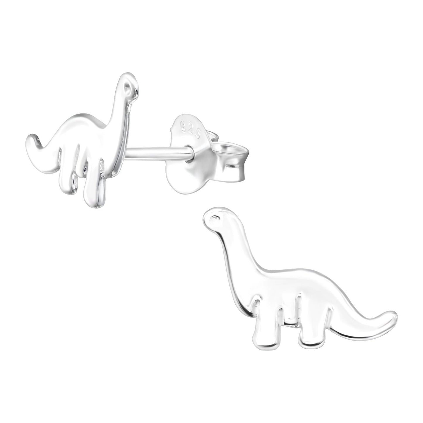 Jungen Ohrringe Dinosaurier aus 925 Silber