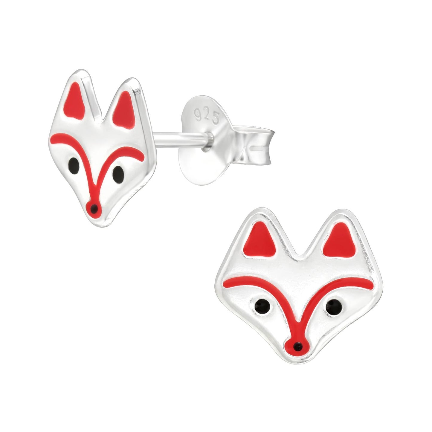 Kinder Ohrringe Fuchs aus 925 Silber