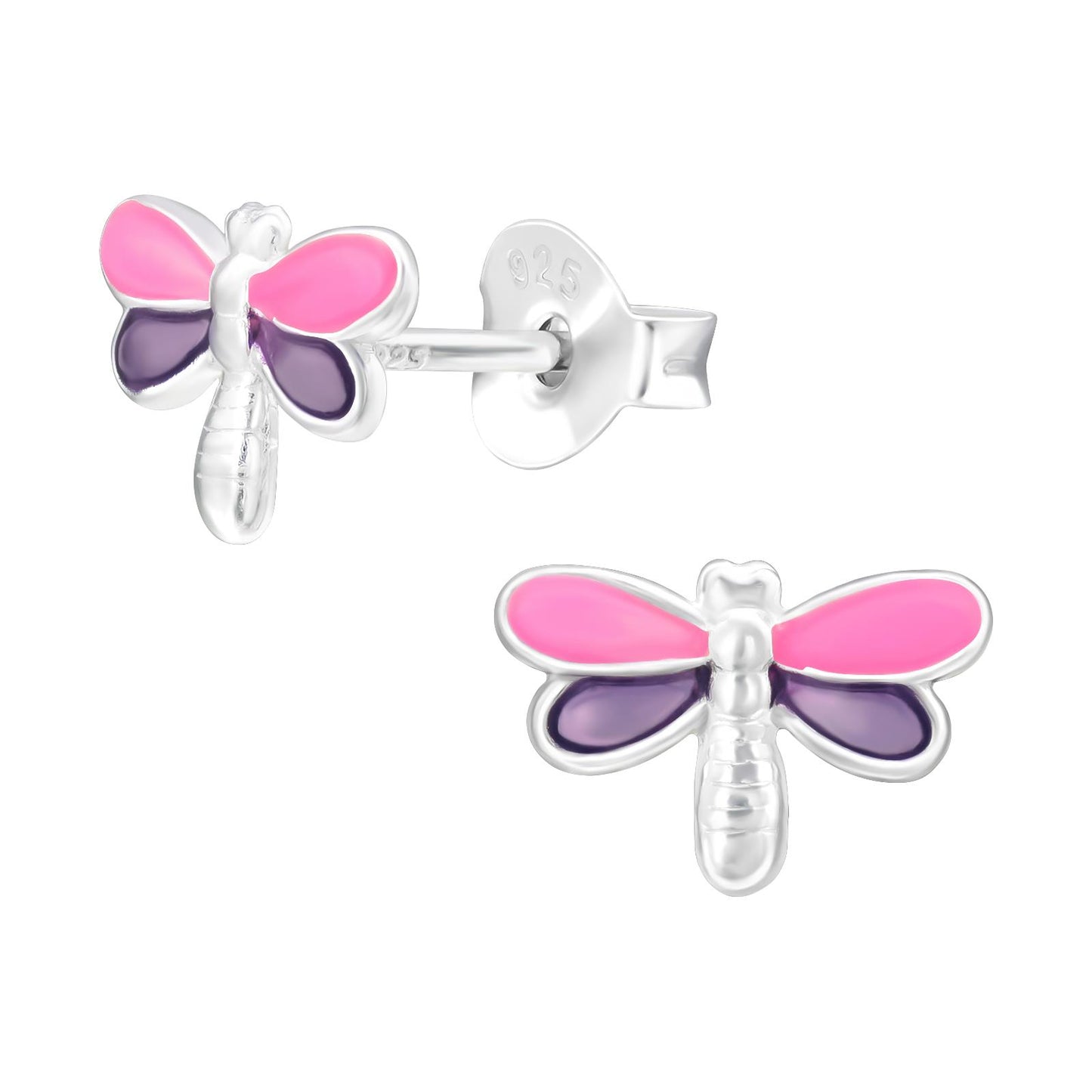 Kinder Ohrringe Libelle aus 925 Silber
